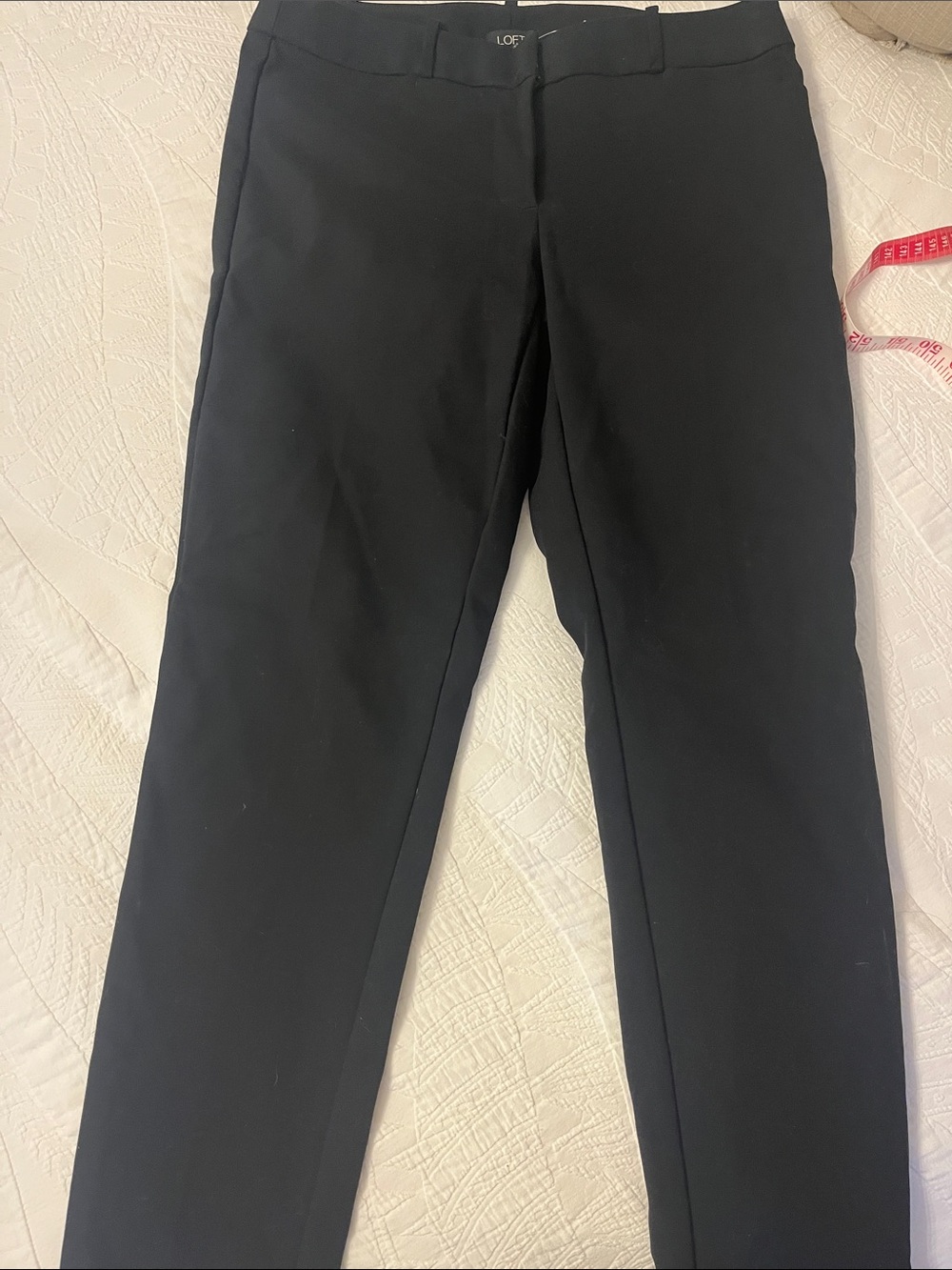 LOFT Black Dress Pants slim fit, NWT